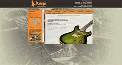 Desktop Screenshot of korpi-instruments.com